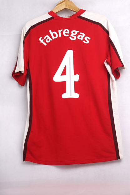 Arsenal 2008 Home Fabregas [M] Apparel Original Authentic Football Soccer Jersey Kit Shirt Nameset