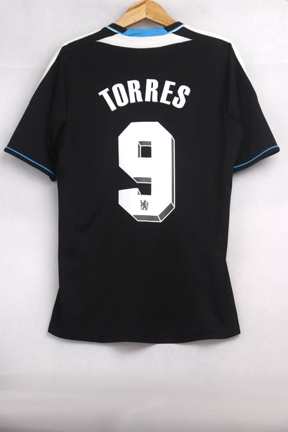 Chelsea 2011 Away Torres [M] Apparel Original Authentic Football Soccer Jersey Kit Shirt Nameset