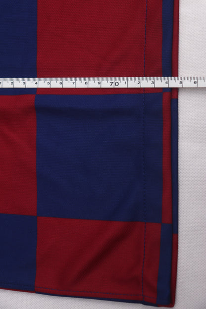 Barcelona 2019 Home Messi [XL] Apparel Original Authentic Football Soccer Jersey Kit Shirt Nameset