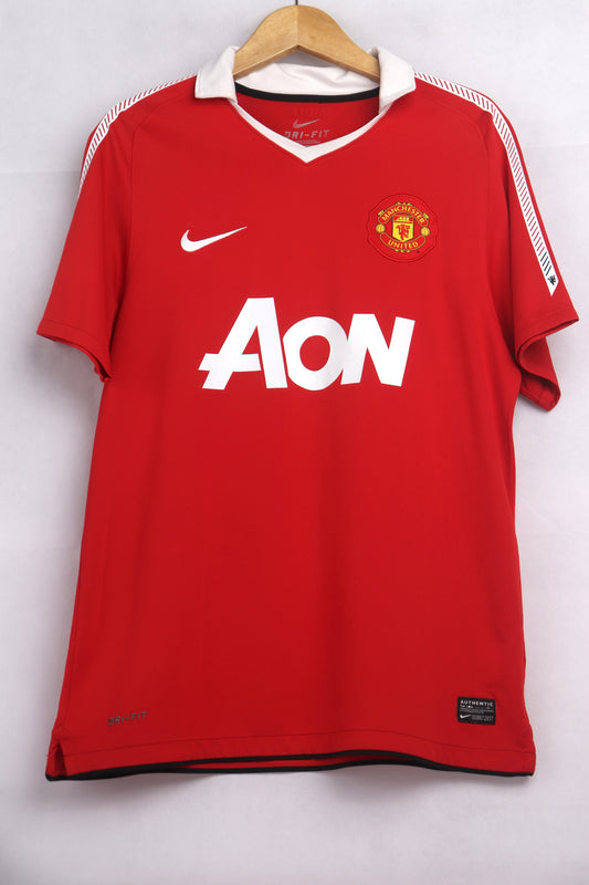 Manchester United 2010 Home Pogba [M] Apparel Original Authentic Football Soccer Jersey Kit Shirt Nameset