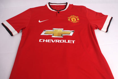 Manchester United 2014 Home Van Persie [M] Apparel Original Authentic Football Soccer Jersey Kit Shirt Nameset
