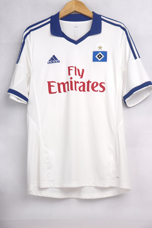 Hamburg 2013 Home Van Der Vaart [L] Apparel Original Authentic Football Soccer Jersey Kit Shirt Nameset