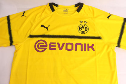 Borussia Dortmund 2018 Home Cup BNWT Hakimi [XL] Apparel Original Authentic Football Soccer Jersey Kit Shirt Nameset
