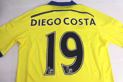 Chelsea 2014 Away BNWT Diego Costa [M] Apparel Original Authentic Football Soccer Jersey Kit Shirt Nameset