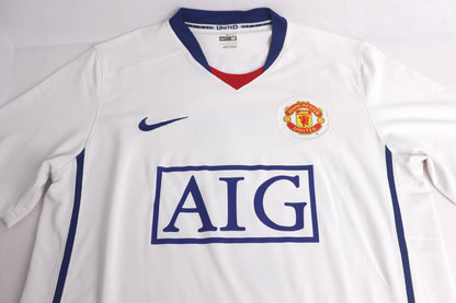 Manchester United 2008 Away Ronaldo [M] Apparel Original Authentic Football Soccer Jersey Kit Shirt Nameset