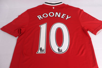 Manchester United 2011 Home Rooney [M] Apparel Original Authentic Football Soccer Jersey Kit Shirt Nameset