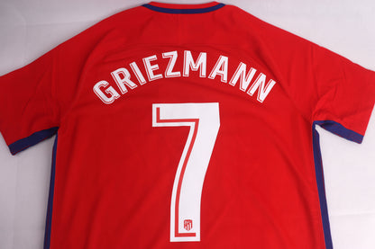 Atletico Madrid 2017 Home Player Issue BNWT Griezmann [M] Apparel Original Authentic Football Soccer Jersey Kit Shirt Nameset