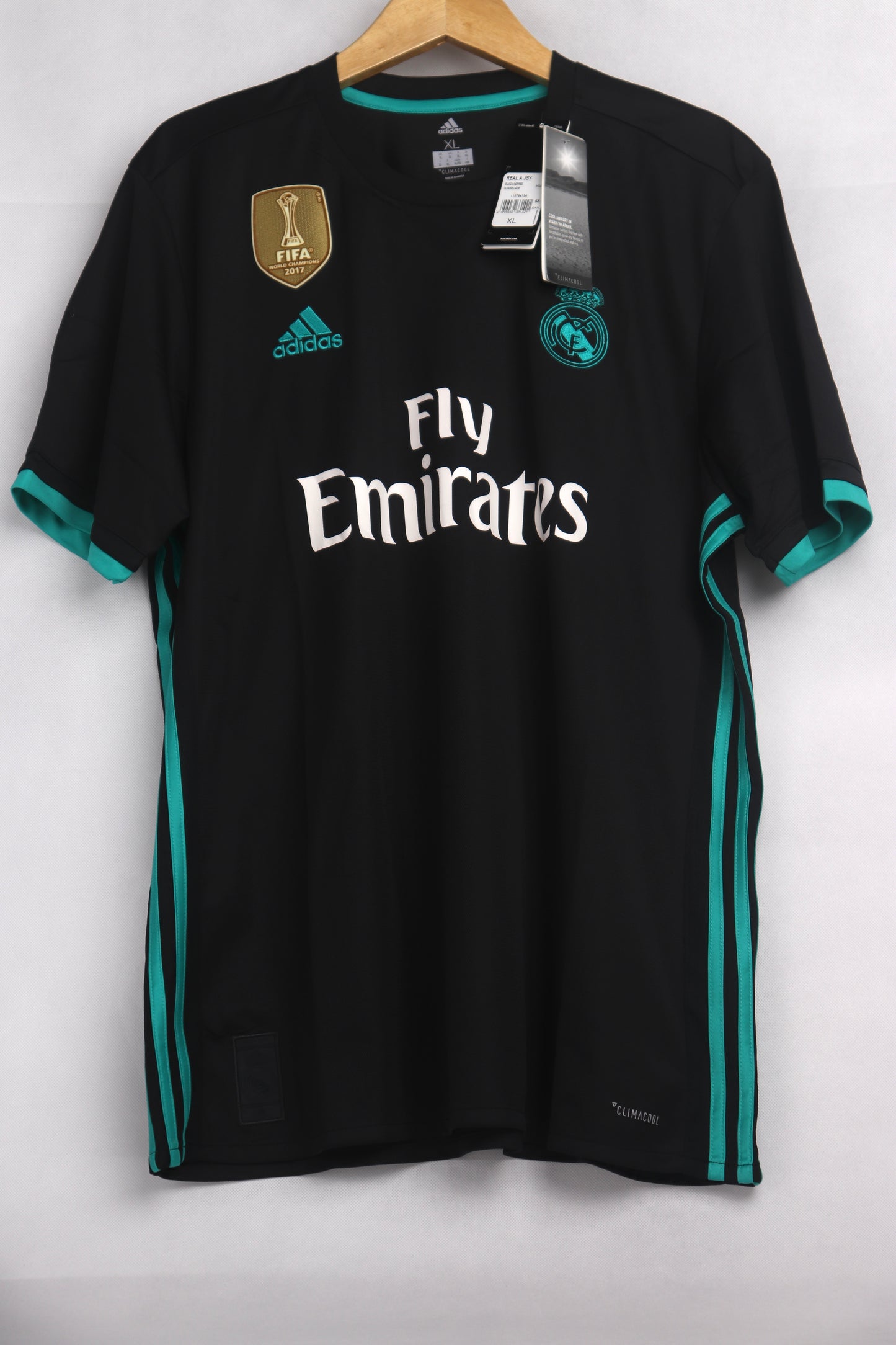 Real Madrid 2017 Away BNWT Ronaldo [XL]