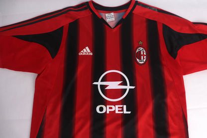 AC Milan 2004 Home Gattuso [M] Apparel Original Authentic Football Soccer Jersey Kit Shirt Nameset