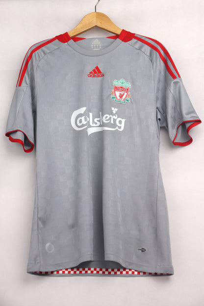 Liverpool 2008 Away Keane [S] Apparel Original Authentic Football Soccer Jersey Kit Shirt Nameset