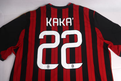 AC Milan 2013 Home Kaka [XXL] Apparel Original Authentic Football Soccer Jersey Kit Shirt Nameset
