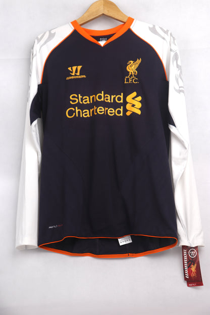 Liverpool 2012 Third Long Sleeve BNWT Suarez [S] Apparel Original Authentic Football Soccer Jersey Kit Shirt Nameset