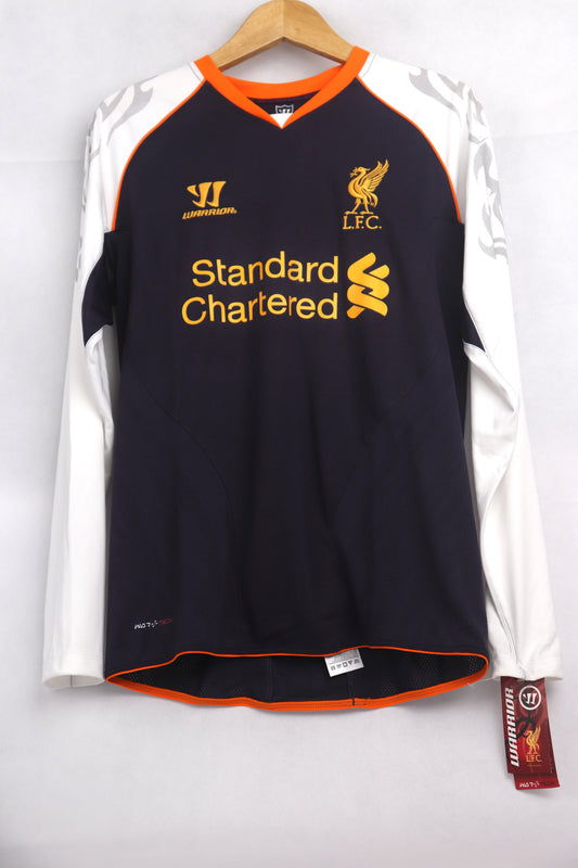 Liverpool 2012 Third Long Sleeve BNWT Suarez [S] Apparel Original Authentic Football Soccer Jersey Kit Shirt Nameset