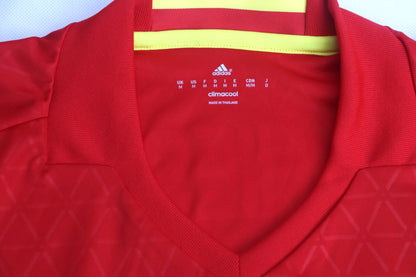 Spain 2016 Home BNWT Iniesta [M] Apparel Original Authentic Football Soccer Jersey Kit Shirt Nameset