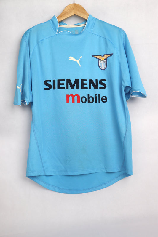 Lazio 2002 Home Inzaghi [M] Apparel Original Authentic Football Soccer Jersey Kit Shirt Nameset