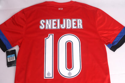 Inter Milan 2012 Away BNWT Sneijder [M] Apparel Original Authentic Football Soccer Jersey Kit Shirt Nameset