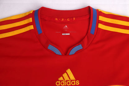 Spain 2010 Home David Villa [M] Apparel Original Authentic Football Soccer Jersey Kit Shirt Nameset