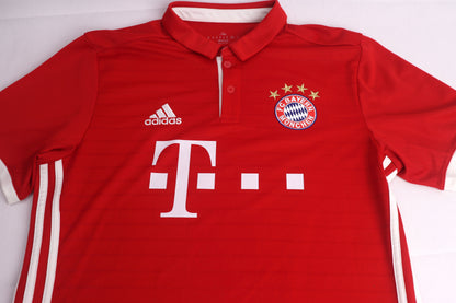 Bayern Munchen 2016 Home Lewandowski [M] Apparel Original Authentic Football Soccer Jersey Kit Shirt Nameset