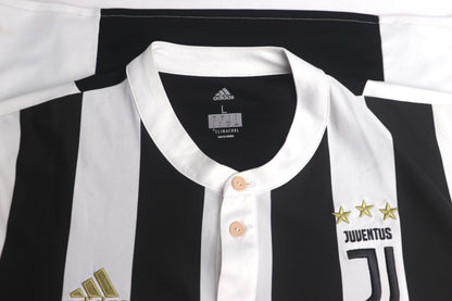 Juventus 2017 Home Dybala [L] Apparel Original Authentic Football Soccer Jersey Kit Shirt Nameset