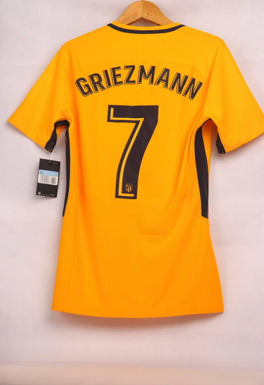 Atletico Madrid 2017 Away Player Issue BNWT Griezmann [M] Apparel Original Authentic Football Soccer Jersey Kit Shirt Nameset