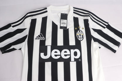 Juventus 2015 Home BNWT Pogba [S] Apparel Original Authentic Football Soccer Jersey Kit Shirt Nameset