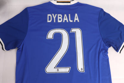 Juventus 2016 Away BNWT Dybala [M] Apparel Original Authentic Football Soccer Jersey Kit Shirt Nameset