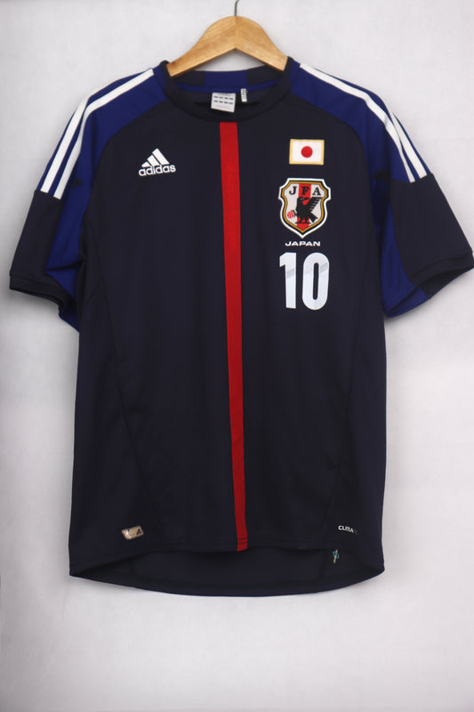 Japan 2012 Home Kagawa [M] Apparel Original Authentic Football Soccer Jersey Kit Shirt Nameset