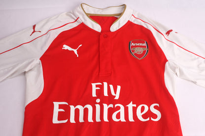Arsenal 2015 Home Player Issue Ozil [M] Apparel Original Authentic Football Soccer Jersey Kit Shirt Nameset