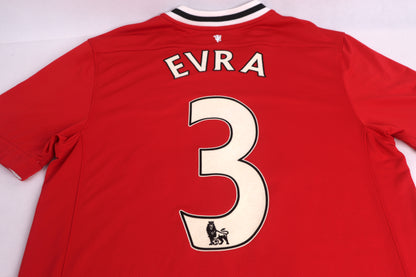 Manchester United 2011 Home Evra [M] Apparel Original Authentic Football Soccer Jersey Kit Shirt Nameset