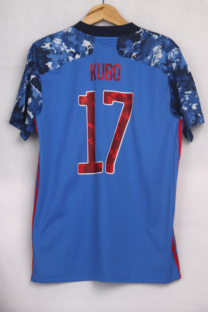 Japan 2020 Home BNWT Kubo [L] Apparel Original Authentic Football Soccer Jersey Kit Shirt Nameset