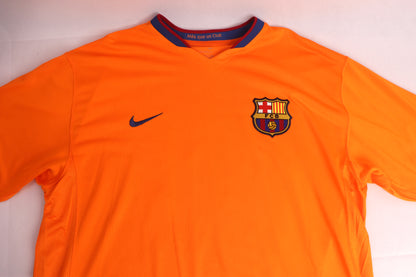 Barcelona 2006 Away BNWT Messi [XL] Apparel Original Authentic Football Soccer Jersey Kit Shirt Nameset