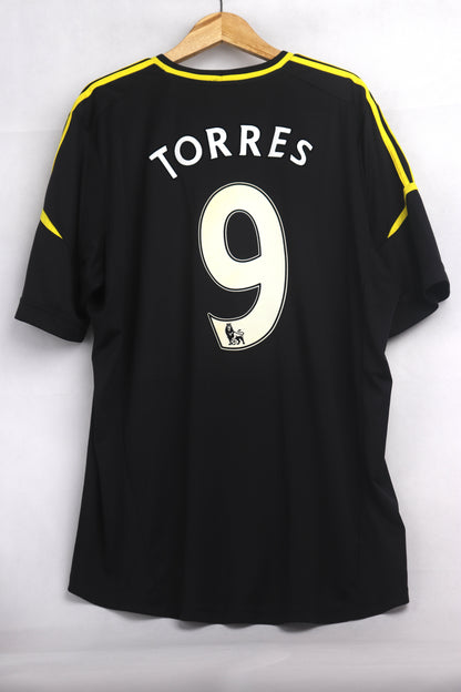 Chelsea 2012 Third Torres [XXL] Apparel Original Authentic Football Soccer Jersey Kit Shirt Nameset