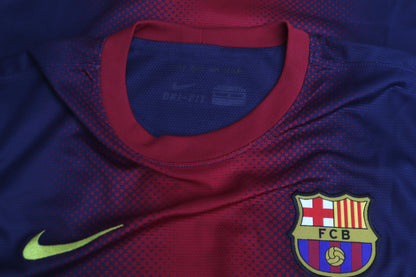 Barcelona 2012 Home Messi [M] Apparel Original Authentic Football Soccer Jersey Kit Shirt Nameset