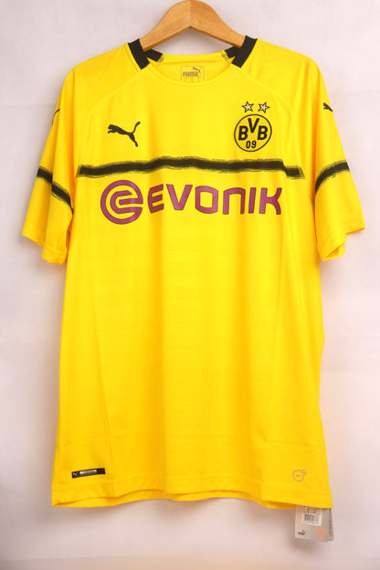 Borussia Dortmund 2018 Home Cup BNWT Hakimi [XL] Apparel Original Authentic Football Soccer Jersey Kit Shirt Nameset
