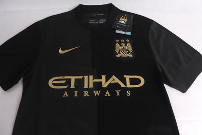 Manchester City 2013 Away BNWT Kun Aguero [S] Apparel Original Authentic Football Soccer Jersey Kit Shirt Nameset