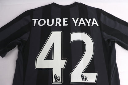 Manchester City 2012 Third Yaya Toure [M] Apparel Original Authentic Football Soccer Jersey Kit Shirt Nameset