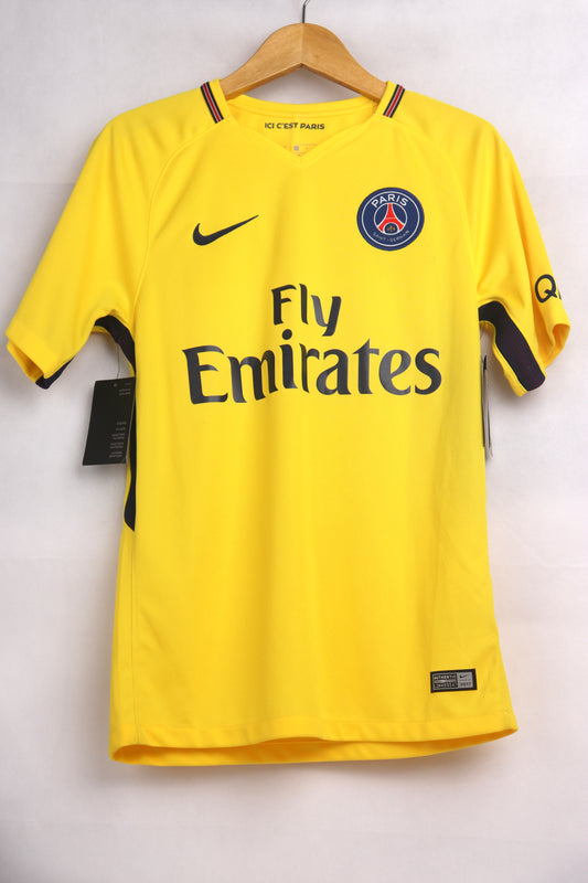 PSG 2017 Away BNWT Mbappe [S] Apparel Original Authentic Football Soccer Jersey Kit Shirt Nameset