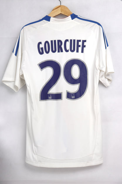 Lyon 2010 Home Gourcuff [M] Apparel Original Authentic Football Soccer Jersey Kit Shirt Nameset