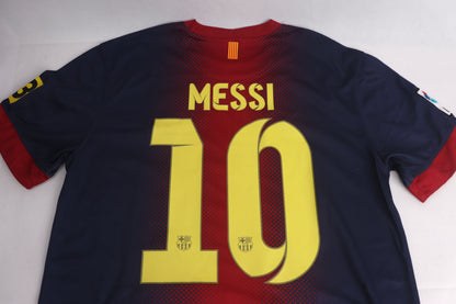 Barcelona 2012 Home Messi [M] Apparel Original Authentic Football Soccer Jersey Kit Shirt Nameset