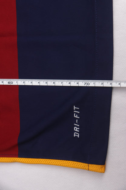 Barcelona 2015 Home Messi [M] Apparel Original Authentic Football Soccer Jersey Kit Shirt Nameset