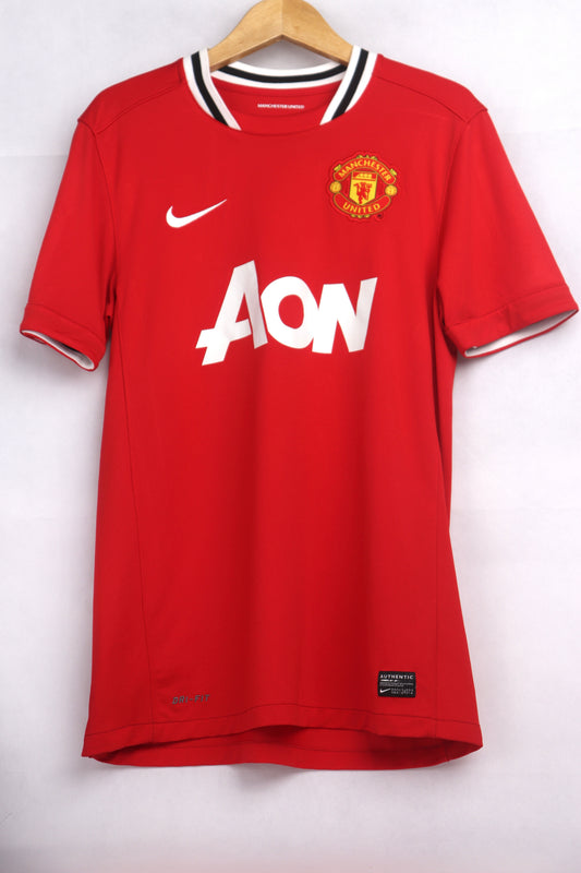 Manchester United 2011 Home Chicharito [S] Apparel Original Authentic Football Soccer Jersey Kit Shirt Nameset