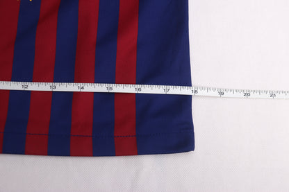 Barcelona 2018 Home Messi [S] Apparel Original Authentic Football Soccer Jersey Kit Shirt Nameset