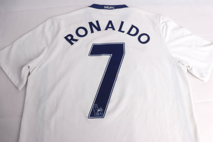 Manchester United 2008 Away Ronaldo [M] Apparel Original Authentic Football Soccer Jersey Kit Shirt Nameset