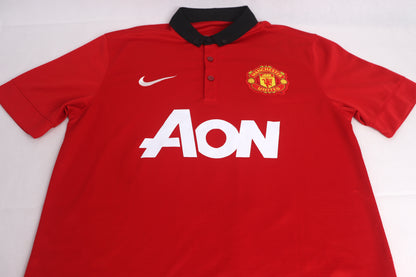 Manchester United 2013 Home Chicharito [M] Apparel Original Authentic Football Soccer Jersey Kit Shirt Nameset