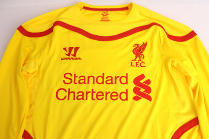 Liverpool 2014 Away Long Sleeve BNWT Balotelli [S] Apparel Original Authentic Football Soccer Jersey Kit Shirt Nameset