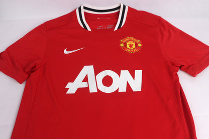 Manchester United 2011 Home Evra [M] Apparel Original Authentic Football Soccer Jersey Kit Shirt Nameset