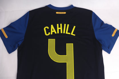 Australia 2010 Away Cahill [M] Apparel Original Authentic Football Soccer Jersey Kit Shirt Nameset