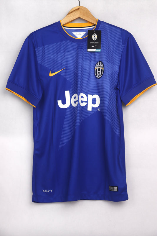 Juventus 2014 Away BNWT Tevez [S] Apparel Original Authentic Football Soccer Jersey Kit Shirt Nameset