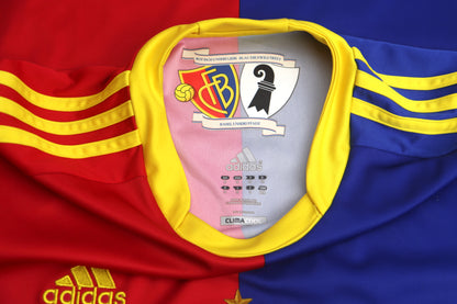 FC Basel 2012 Home Salah [M] Apparel Original Authentic Football Soccer Jersey Kit Shirt Nameset