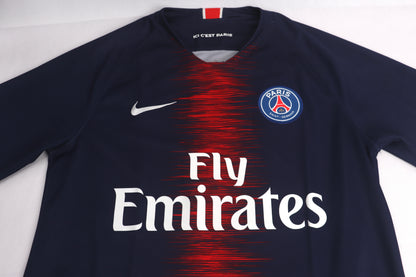 PSG 2018 Home Neymar [M] Apparel Original Authentic Football Soccer Jersey Kit Shirt Nameset